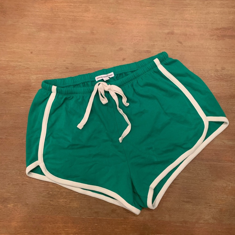 Grayson Threads green lounge shorts